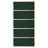 5PCS Flood Barriers Thickened Reusable Zipper Organic Silicone Flood Protection Sand Bags for Home Garage Doors Windows - Side View