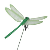 8PCS Fake Dragonfly Clip Waterproof Outdoor 3D Dragonfly Garden Decorative Clips Home Patio Ornaments Crafts