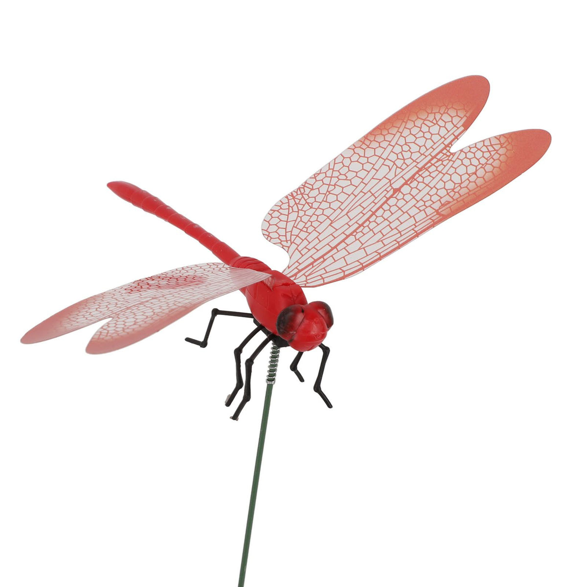 8PCS Fake Dragonfly Clip Waterproof Outdoor 3D Dragonfly Garden Decorative Clips Home Patio Ornaments Crafts