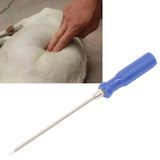 3PCS Livestock Trocar Stainless Steel Dispensing Stomach Deflation Needle Veterinary Equipment Surgical Instruments for Cattle Cow Rumen Puncture