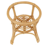 Plant Stand Flower Pot Rack Rattan Minimalist Stable 9.4in Diameter Planter Holder for Indoor Outdoor Garden Patio