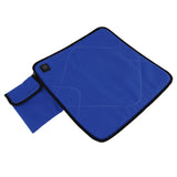 Portable Heated Seat Cushion Adjustable Temperature USB Heating Seat Cushion for Autumn Winter Camping Fishing Sapphire Blue