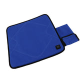 Portable Heated Seat Cushion Adjustable Temperature USB Heating Seat Cushion for Autumn Winter Camping Fishing Sapphire Blue