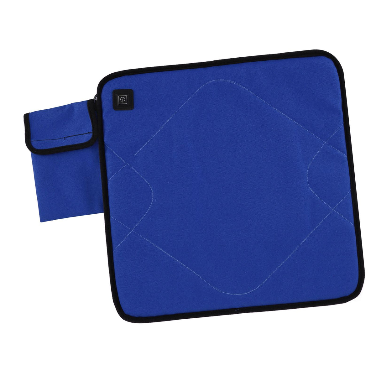 Portable Heated Seat Cushion Adjustable Temperature USB Heating Seat Cushion for Autumn Winter Camping Fishing Sapphire Blue