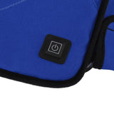 Portable Heated Seat Cushion Adjustable Temperature USB Heating Seat Cushion for Autumn Winter Camping Fishing Sapphire Blue