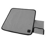 USB Heated Seat Cushion Adjustable Lightweight Heated Stadium Cushion for Camping Fishing Home Office Deep Gray
