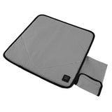 USB Heated Seat Cushion Adjustable Lightweight Heated Stadium Cushion for Camping Fishing Home Office Deep Gray