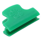 100Pcs 6mm Plastic Greenhouse Film Clamps Pipe Clamps Greenhouse Covering Accessories for Fixing - Rear View