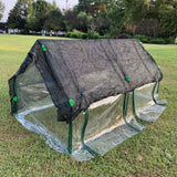 100Pcs 6mm Plastic Greenhouse Film Clamps Pipe Clamps Greenhouse Covering Accessories for Fixing - Extra Image
