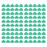100pcs Greenhouse Clamps Film Row Cover Netting Tunnel Hoop Clip Frame Shading Net Rod Clip Greenhouse Film Clamps 8mm / 0.3in