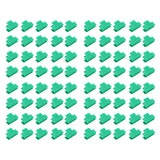 100pcs Greenhouse Clamps Film Row Cover Netting Tunnel Hoop Clip Frame Shading Net Rod Clip Greenhouse Film Clamps 8mm / 0.3in - Side View