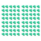 100pcs Greenhouse Clamps Film Row Cover Netting Tunnel Hoop Clip Frame Shading Net Rod Clip Greenhouse Film Clamps 8mm / 0.3in - 45-Degree Angle