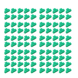 100pcs Greenhouse Clamps Film Row Cover Netting Tunnel Hoop Clip Frame Shading Net Rod Clip Greenhouse Film Clamps 8mm / 0.3in - Close-Up Angle