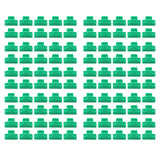 100pcs Greenhouse Clamps Film Row Cover Netting Tunnel Hoop Clip Frame Shading Net Rod Clip Greenhouse Film Clamps 8mm / 0.3in - Extra Image