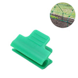 100pcs Greenhouse Clamps Film Row Cover Netting Tunnel Hoop Clip Frame Shading Net Rod Clip Greenhouse Film Clamps 8mm / 0.3in