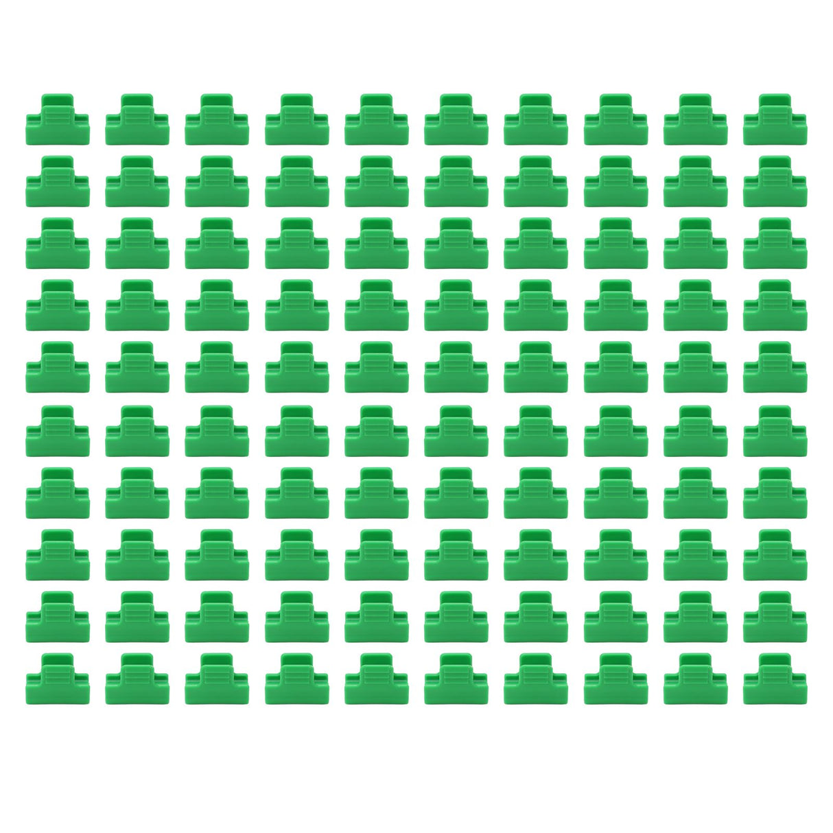 100 PCS Garden Shed Clamps Plastic Stable Versatile Film Shading Net Clips for Greenhouse 11mm/0.43in