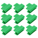 100 PCS Garden Shed Clamps Plastic Stable Versatile Film Shading Net Clips for Greenhouse 11mm/0.43in - Side View
