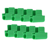 100 PCS Garden Shed Clamps Plastic Stable Versatile Film Shading Net Clips for Greenhouse 11mm/0.43in