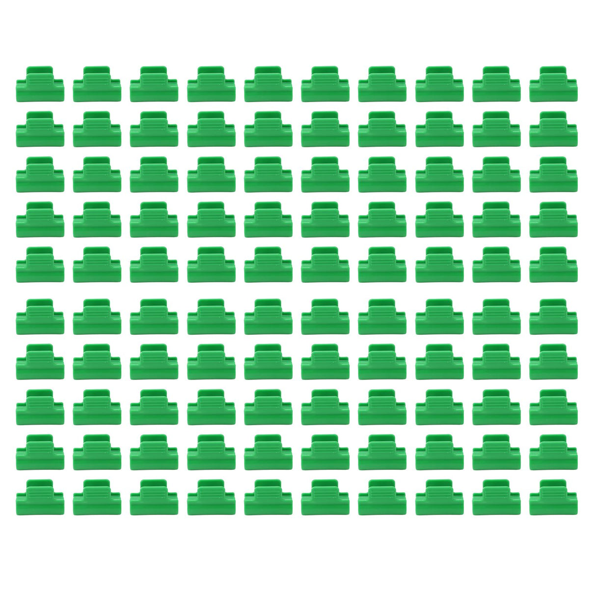 100 PCS Garden Shed Clamps Plastic Stable Versatile Film Shading Net Clips for Greenhouse 16mm/0.63in