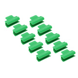 100 PCS Garden Shed Clamps Plastic Stable Versatile Film Shading Net Clips for Greenhouse 16mm/0.63in
