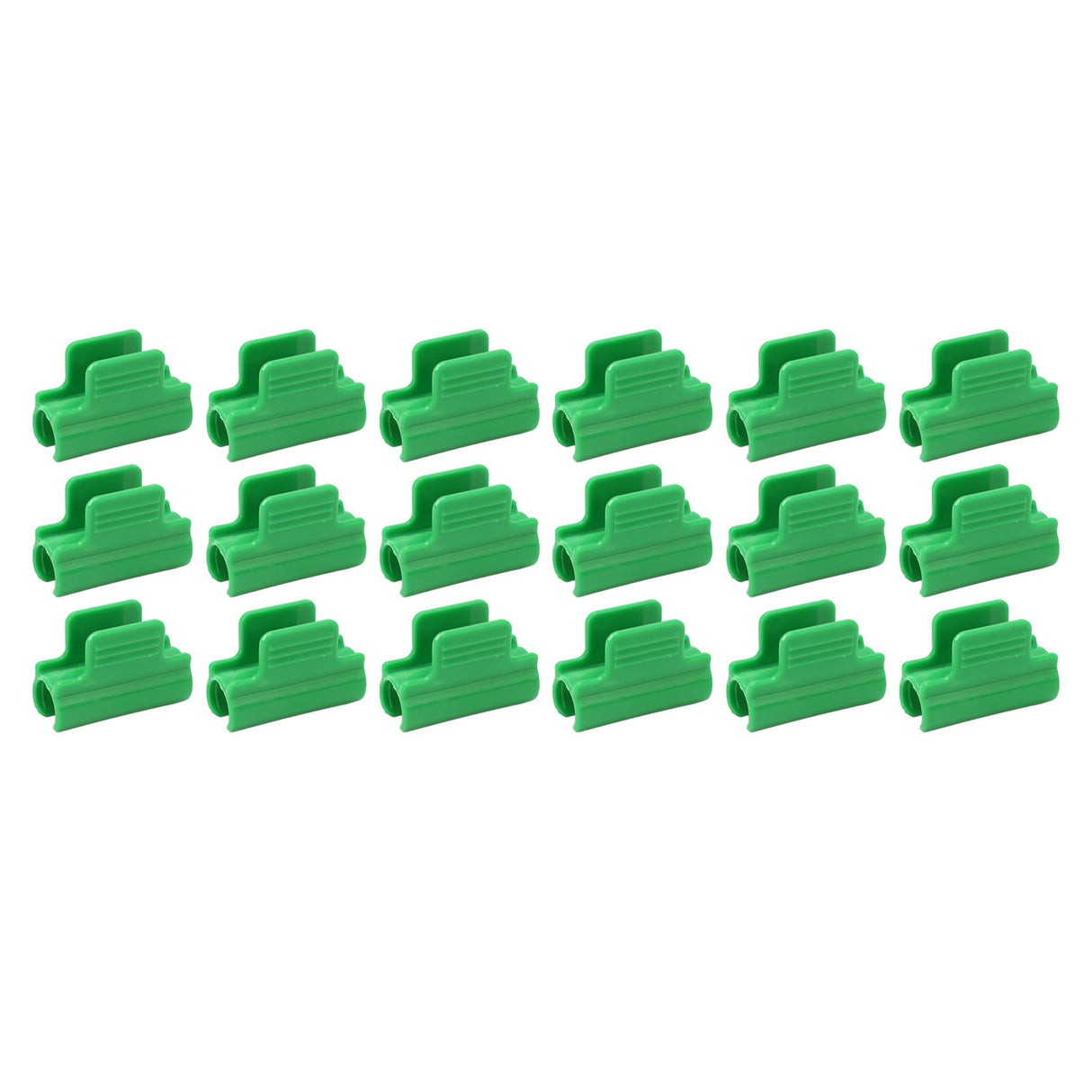 100 PCS Garden Shed Clamps Plastic Stable Versatile Film Shading Net Clips for Greenhouse 16mm/0.63in