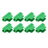 100 PCS Garden Shed Clamps Plastic Stable Versatile Film Shading Net Clips for Greenhouse 16mm/0.63in - Extra Image