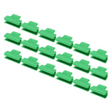100 PCS Garden Shed Clamps Plastic Stable Versatile Film Shading Net Clips for Greenhouse 16mm/0.63in