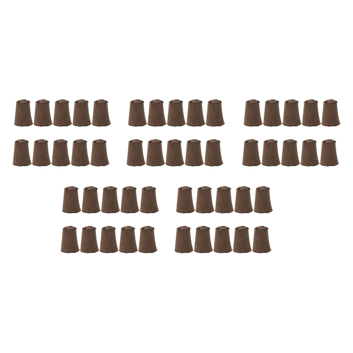50 Pcs Seedling Block Peat Planting Block for Gardening Hydroponics Soilless Cultivation Plants Germination HRD TN0314