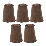 50 Pcs Seedling Block Peat Planting Block for Gardening Hydroponics Soilless Cultivation Plants Germination HRD TN0314 - Top-Down View