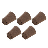 50 Pcs Seedling Block Peat Planting Block for Gardening Hydroponics Soilless Cultivation Plants Germination HRD TN0314