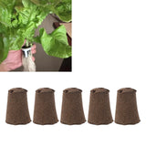 50 Pcs Seedling Block Peat Planting Block for Gardening Hydroponics Soilless Cultivation Plants Germination HRD TN0314