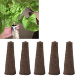 50 Pcs Seedling Block Peat Planting Block for Gardening Hydroponics Soilless Cultivation Plants Germination HRD TN0524