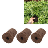 50 Pcs Seedling Block Peat Planting Block for Gardening Hydroponics Soilless Cultivation Plants Germination HRD TN0719