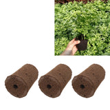 50 Pcs Seedling Block Peat Planting Block for Gardening Hydroponics Soilless Cultivation Plants Germination HRD TN0927