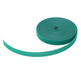 5 Rolls Plant Tie Reusable Cuttable Self Adhesive Hook and Loop Wrap Nylon Garden Strap Tree Tie for Plant Support Straightening Dark Green