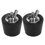 2PCS Pool Winterizing Plug Rubber Stainless Steel Pool Winter Expansion Plugs for Swimming Pool Pipework Winter Fittings 32mm/1.3in