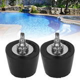 2PCS Pool Winterizing Plug Rubber Stainless Steel Pool Winter Expansion Plugs for Swimming Pool Pipework Winter Fittings 32mm/1.3in - Extra Image