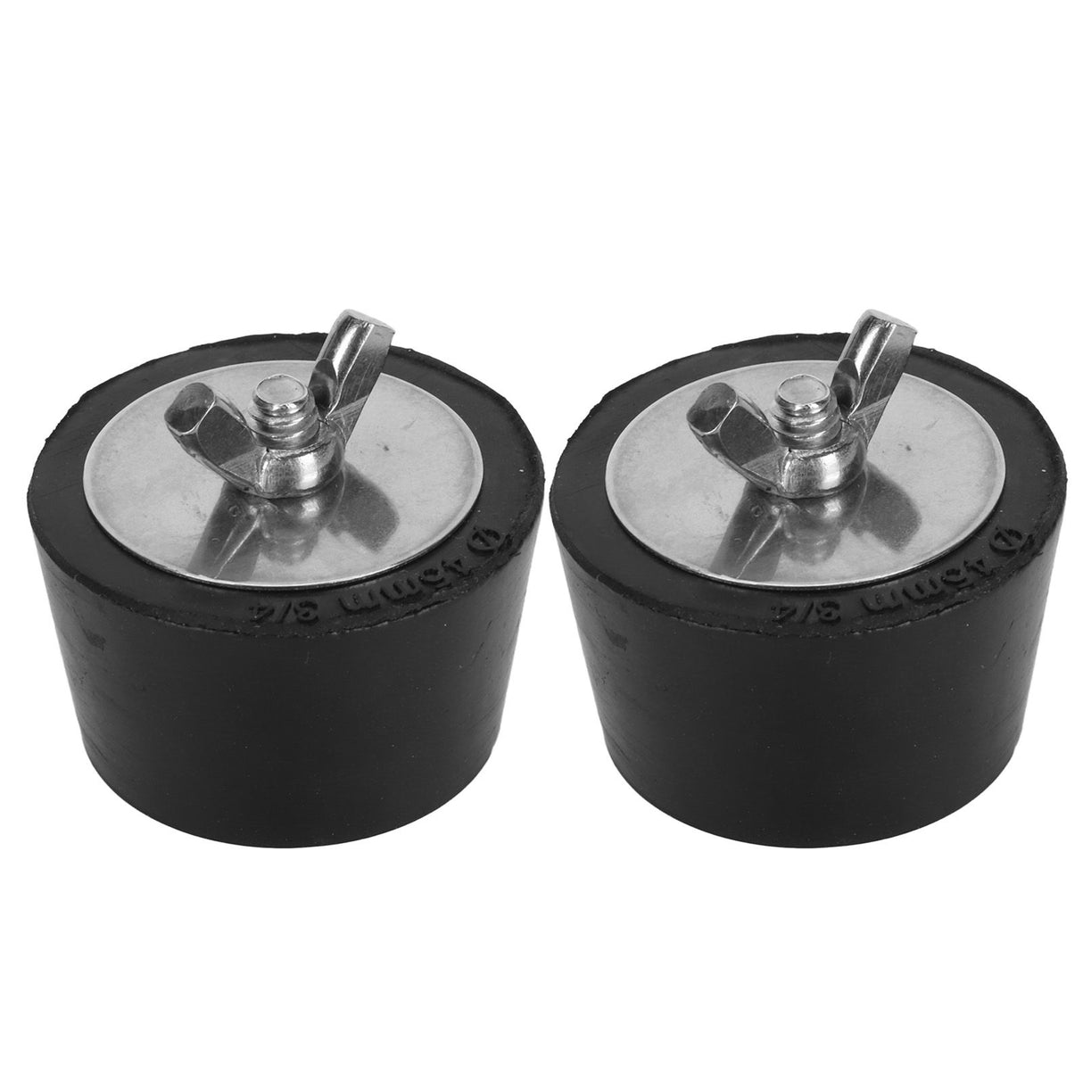 2PCS Pool Winterizing Plug Rubber Stainless Steel Pool Winter Expansion Plugs for Swimming Pool Pipework Winter Fittings 45mm/1.8in