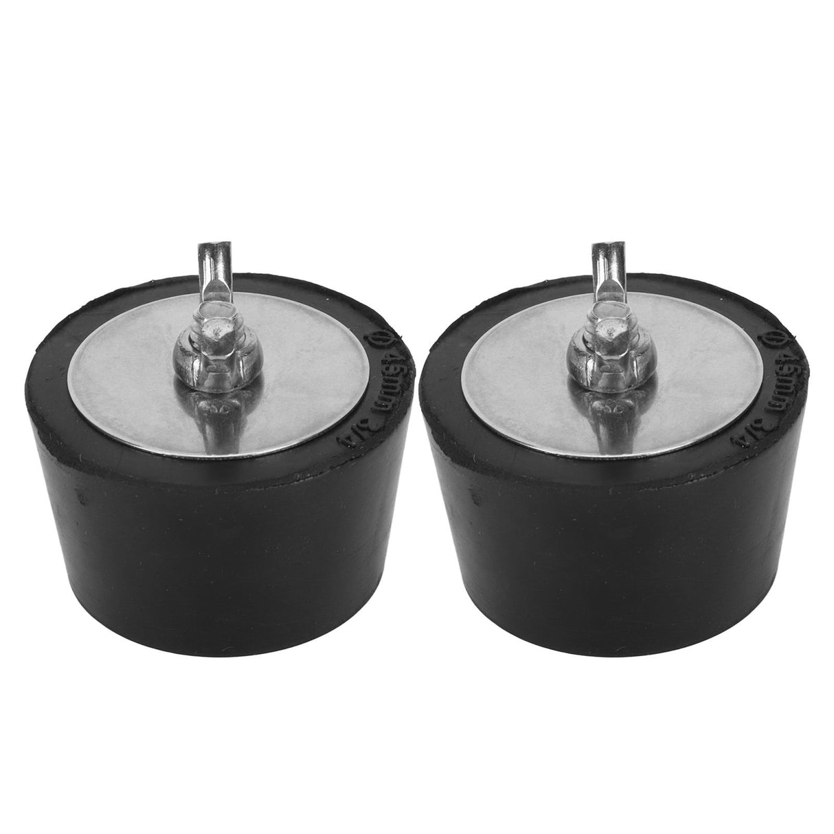 2PCS Pool Winterizing Plug Rubber Stainless Steel Pool Winter Expansion Plugs for Swimming Pool Pipework Winter Fittings 45mm/1.8in