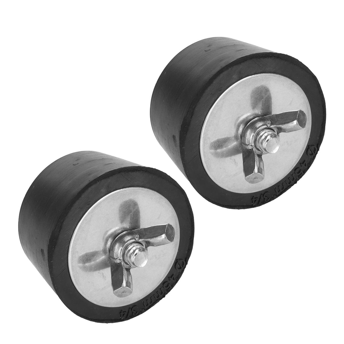 2PCS Pool Winterizing Plug Rubber Stainless Steel Pool Winter Expansion Plugs for Swimming Pool Pipework Winter Fittings 45mm/1.8in