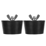 2PCS Pool Winterizing Plug Rubber Stainless Steel Pool Winter Expansion Plugs for Swimming Pool Pipework Winter Fittings 45mm/1.8in