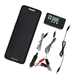 12V 10W MPPT Solar Charge Controller Power Loss Prevention Waterproof 12V Solar Panel Battery Charger Controller Black - Side View