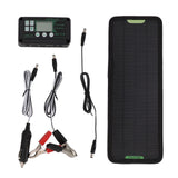 12V 10W MPPT Solar Charge Controller Power Loss Prevention Waterproof 12V Solar Panel Battery Charger Controller Black - Top-Down View