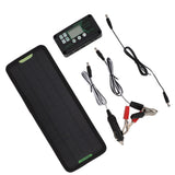 12V 10W MPPT Solar Charge Controller Power Loss Prevention Waterproof 12V Solar Panel Battery Charger Controller Black - 45-Degree Angle