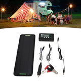 12V 10W MPPT Solar Charge Controller Power Loss Prevention Waterproof 12V Solar Panel Battery Charger Controller Black