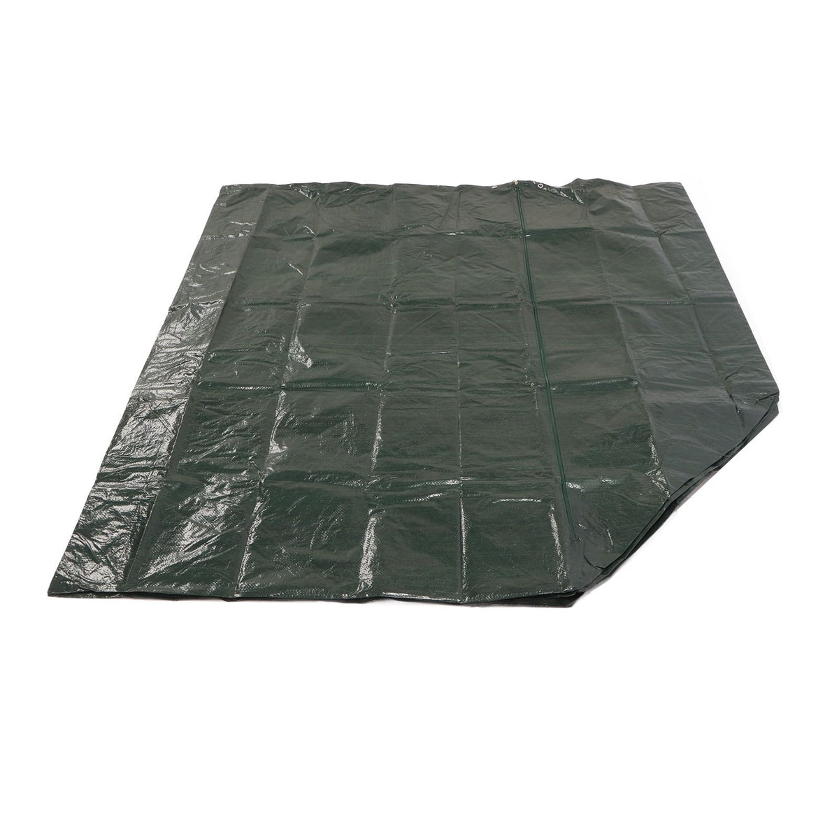 2 Seater Outdoor Swing Cover Sunscreen Rainproof PE Patio Swing Chair Cover with Double Zipper