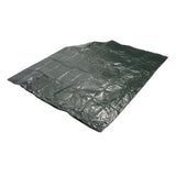 2 Seater Outdoor Swing Cover Sunscreen Rainproof PE Patio Swing Chair Cover with Double Zipper - Top-Down View