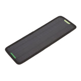10W 12V Solar Panel Car Battery Charger Waterproof 10 Watt Solar Panel Kit OBD Car Charger - Front View