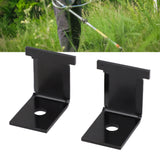 2pcs Trimmer Line Knife Cutter Carbon Steel Low Noise Safe String Trimmer Line Cut Off Blade for Home Commercial Use