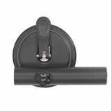 Universal Suction Cup Flag Pole Bracket Vehicle Flagpole Bracket Multi Function Flag Pole Holder Aluminum Alloy Silicone Black - Top-Down View